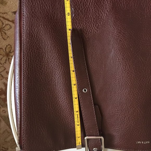Mat and Nat Vegan Leather Briefcase - Picture 7 of 7
